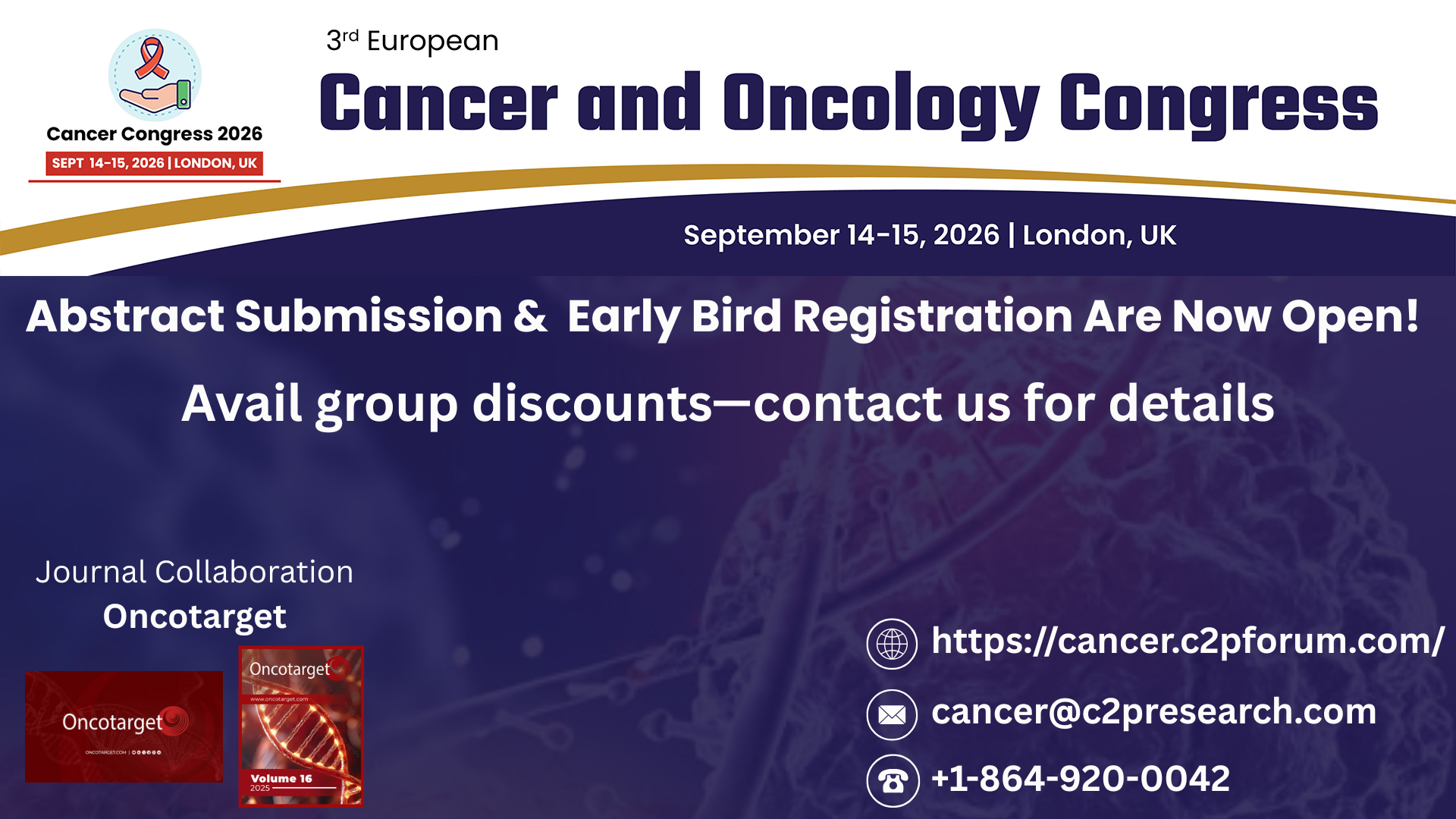 European Cancer and Oncology Congress